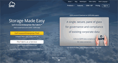 Desktop Screenshot of dev.smestorage.com